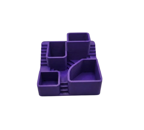 3D Tasarım Kaktüs Saksısı Çok Katlı Dekoratif Bitki Standı