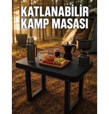 Katlanabilir Kamp Masası Taşınabilir Plastik Piknik ve Bahçe Masası İçin Uygun
