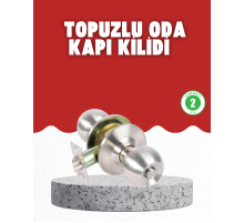 Estetik Güvenli Topuzlu Kapı Kilidi