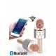 Karaoke Mikrofon Dahili Hoparlörlü Sd-usb-aux Girişli Bluetooth Hoparlör