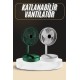Katlanabilir Usb Şarjlı Masaüstü Soğutucu Mini Fan Telefon Tutucu