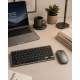 Kablosuz Bluetooth Klavye Mouse Seti Şarjlı Tablet Laptop Uyumlu
