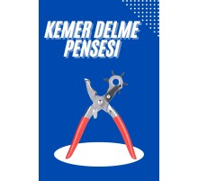 Kemer Delici Kemer Delme Pensesi Delik Açıcı Şık Aparatı Aparat