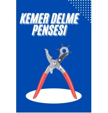 Kemer Delici Kemer Delme Pensesi Delik Açıcı Şık Aparatı Aparat