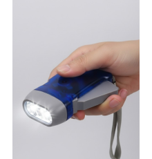 Kendiliğinden Şarjlı El Feneri 3 LED Enerjisiz Çalışan Pratik Tasarım
