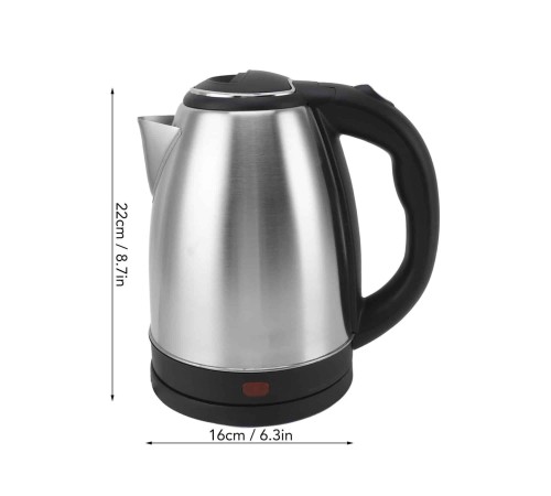 Kettle Su Isıtıcı C F Priz Uyumlu 220 - 240 V Paslanmaz Çelik Kablolu