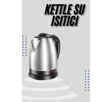 Kettle C F Tipi 220-240V Paslanmaz Çelik Elektrik Kablolu Otomatik Kapanma