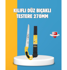 Düz Bıçaklı Budama Testeresi Kılıflı Güvenli Tasarım