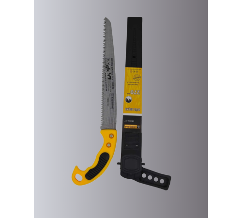 Kılıflı Budama Bahçe Testeresi 270 mm Düz Bıçaklı