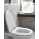 Universal Klozet Kapağı Kolay Montaj Kaydırmaz Alt Ped Dayanıklı Banyo Aksesuarı