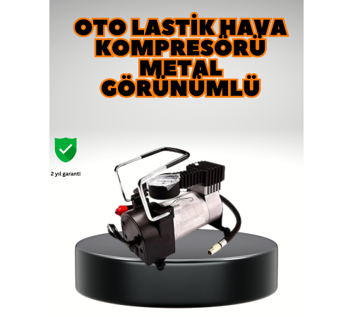 Metal Gövde Lastik Şişirme Kompresörü SUV 4x4 Uyumlu