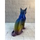 Koyu Rainbow Kedi Biblo Modern Salon ve Raf Dekoru