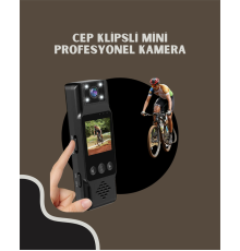 WiFi Özellikli Taşınabilir Kamera – 1.3” TFT Ekran, 3MP Fotoğraf, 128GB Kart Desteği