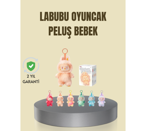 Dekoratif Labubu Peluş Figür Oyuncak Yeni Seri