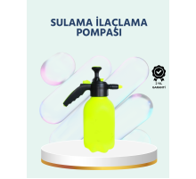 Basınçlı El Pompası 2 Litre Bakır Nozul Ayarlı Jet ve Dağınık Atım