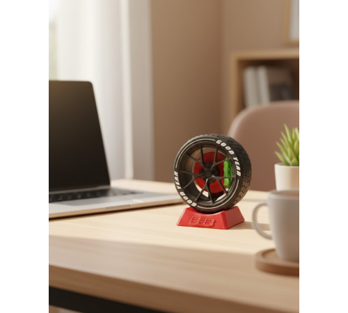 Ofis Masası İçin Jant Temalı Dekoratif Masa Üstü Aksesuar