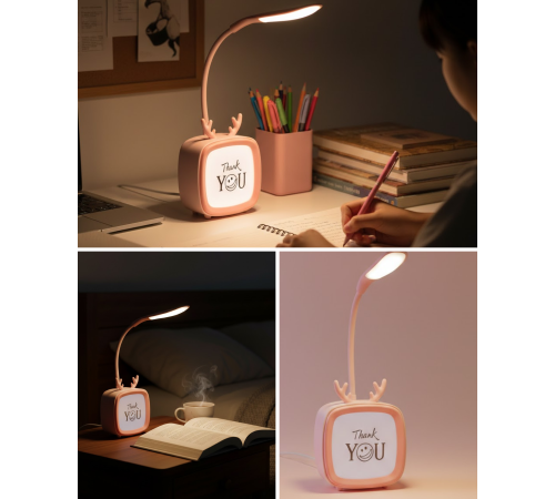 Modern Tasarımlı Şarj Edilebilir LED Gece Lambası