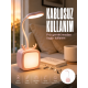 Ayarlanabilir LED Masa Lambası Şarjlı Modern Aydınlatma
