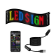 60 cm LED Matrix Panel 16x96 Piksel Bluetooth Kontrollü RGB Kayan Yazı Ekranı