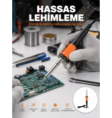 Güvenli Kullanım Sağlayan Isı Yalıtımlı Lehimleme Kalemi