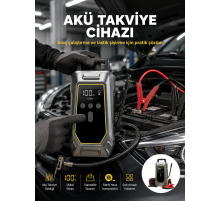 Araç Kullanıcıları İçin Çok Fonksiyonlu Akü Takviye Cihazı