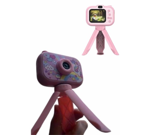 Ayaklı Çocuk Kamerası Tripodlu Mini 1080p Hd Çocuk Kamera