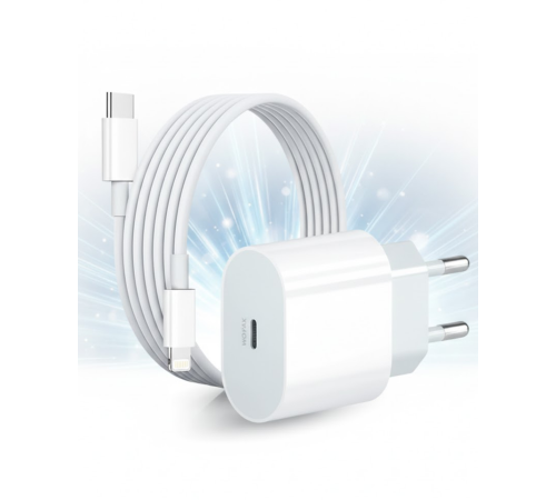 iPhone 14 13 12 11 Uyumlu 20W Hızlı Şarj Adaptörü Lightning Kablo Seti