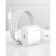 iPhone 12 11 XR XS X 8 Plus 7 20W PD Lightning Hızlı Şarj Adaptörü