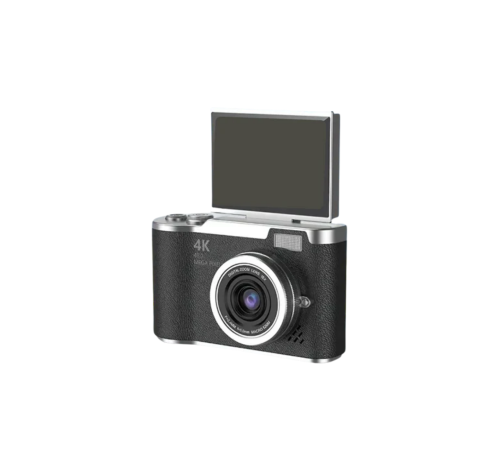 4K Video Çekim Özellikli Dijital Kamera 48 MP 8X Zoom ve 180 Derece Döner Ekranlı