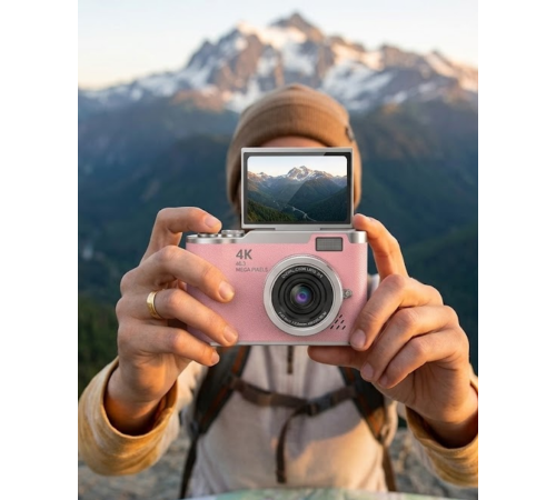 LK007 FOTOĞRAF MAKİNESİ PEMBE