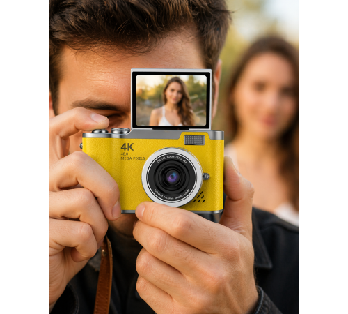 LK007 FOTOĞRAF MAKİNESİ SARI