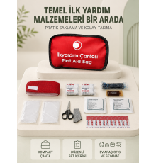 Araç ve Ev İçin İlk Yardım Çantası Acil Set