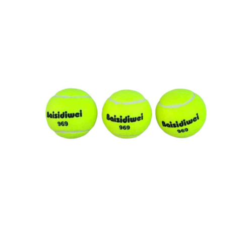 Tenis Topu 3’lü Set Dayanıklı Antrenman ve Maç Topları
