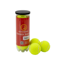 Tenis Topu 3’lü Set Dayanıklı Antrenman ve Maç Topları