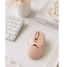 Sessiz Tıklama Özellikli Şarjlı Kablosuz Mouse Çoklu Cihaz Uyumlu