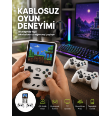 HDMI Destekli Kablosuz Oyun Konsolu 10.000 Oyun Yeni Nesil