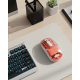 Bluetooth ve USB Destekli Kablosuz Şeffaf Mouse Sessiz Kullanım