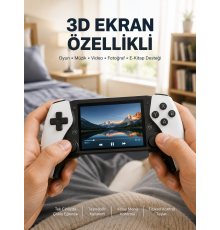 64GB Hafızalı Emülatör Destekli Oyun Konsolu Yeni Nesil