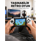PS1 GBA NES Oyun Destekli Retro Cihaz Yeni Nesil