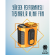 Turbo Mini Fan – Dijital Ekranlı, Sessiz & Şarjlı Serinlik!