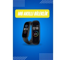 Akıllı Uyumlu Bileklik M6 Adımsayar Spor Modları Çağrı Görme Türkçe Menü