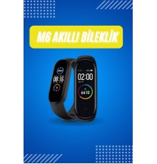 Akıllı Uyumlu Bileklik M6 Adımsayar Spor Modları Çağrı Görme Türkçe Menü