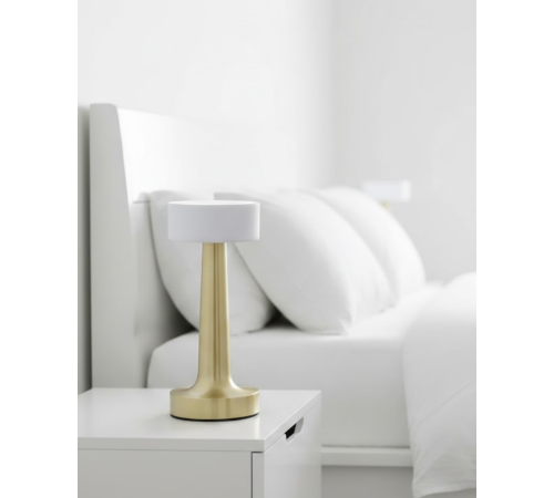 Şarjlı Dokunmatik LED Masa Lambası 3 Renk Dimmer Özellikli