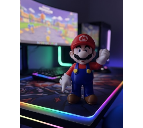 3D Süper Mario Dekoratif Biblo Koleksiyonluk Oyun Karakteri Figürü