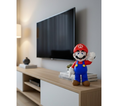 3D Süper Mario Dekoratif Biblo Koleksiyonluk Oyun Karakteri Figürü