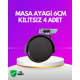 Masa ve Koltuk İçin Kilitsiz Tekerlek Seti 6 cm