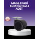 Çok Amaçlı Kilitsiz Masa Ayağı Tekerleği 6 cm
