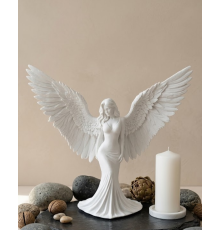 Minimalist Melek İnsan Figürlü 3D Heykel Dekoratif Biblo Ev Dekoru