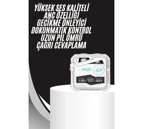 Gecikme Önleyici Kulaklığı Bluetooth Bağlantılı ANC Özelliği 5.0 Bluetooth