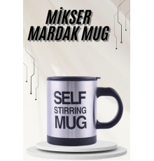 Karıştırıcı Özellikli Mikser Kupa Bardak Termos Bardak